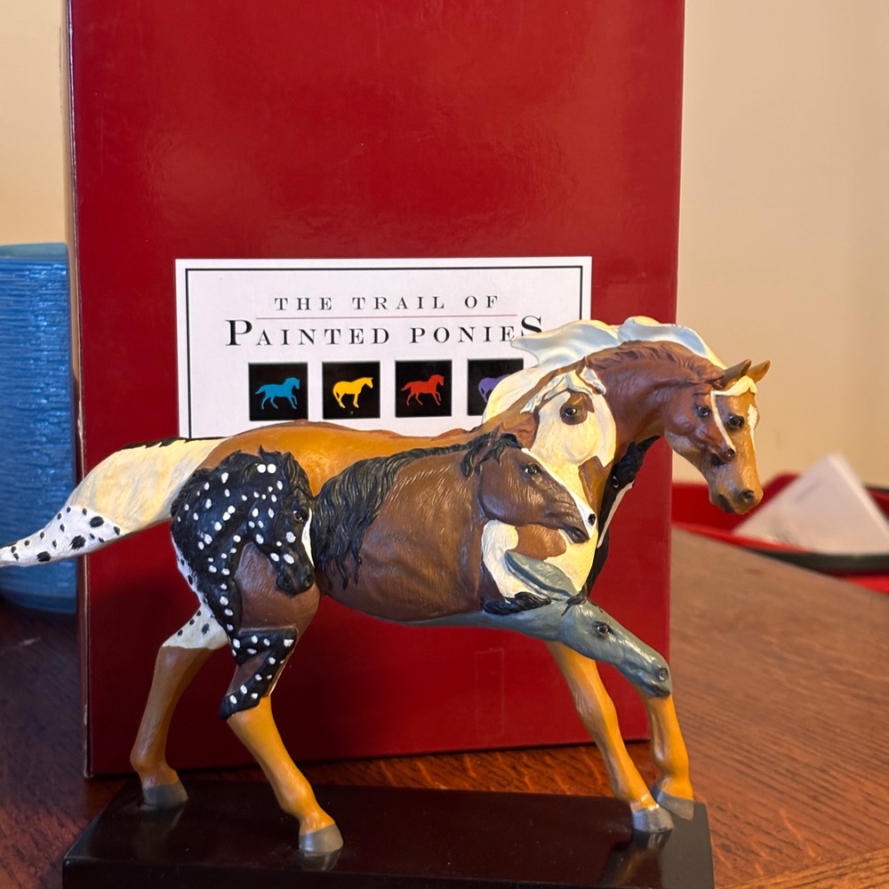 Trail of Painted Ponies rare Year of The Horse